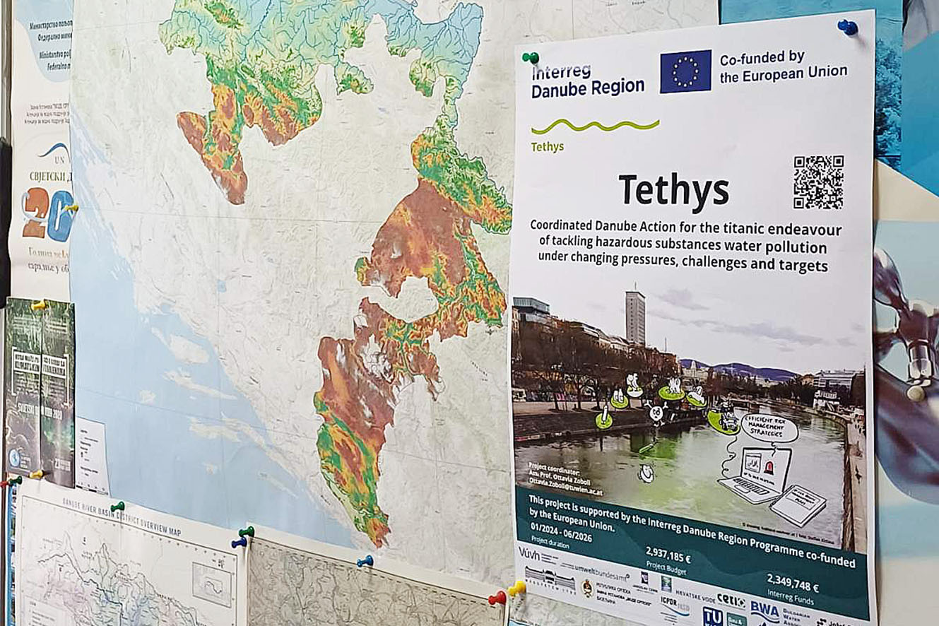 Projekat „Tethys“ – zajednička borba protiv zagađenja voda opasnim materijama u slivu rijeke Dunav